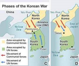 Study these maps, then use the drop-down menus to answer the questions

[ A,B,C,D ] Chinese forces