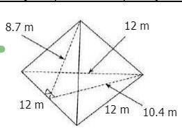 Find the surface area. I don't really understand the perspective of this pyramid.