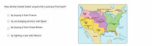 How did the United States acquire the Louisiana Purchase?