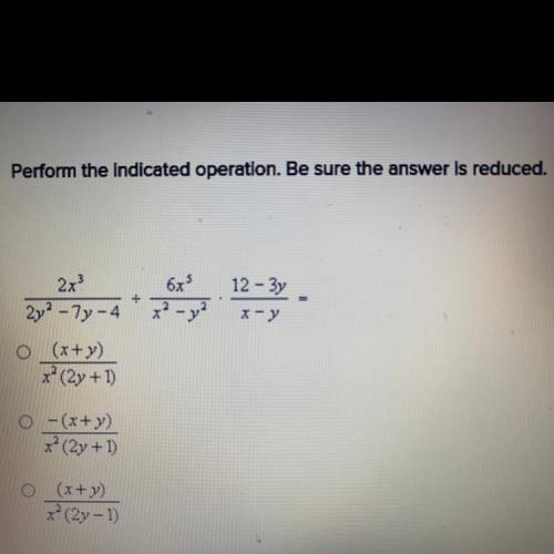 Perform the indicated operation. Be sure the answer is reduced.