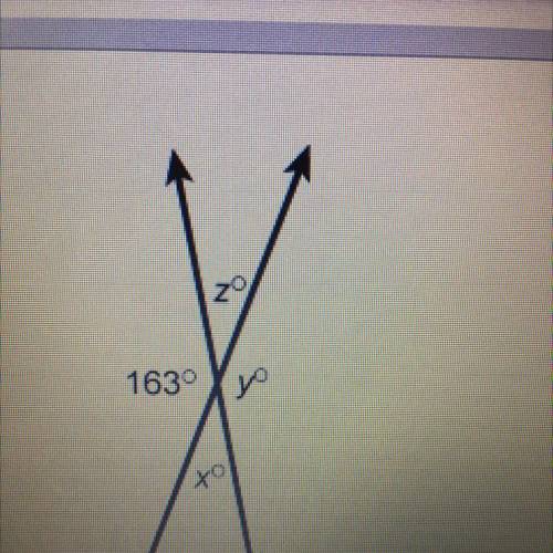 What is the measure of angle y in this figure?

Enter your answer in the box. 
Y= |____|