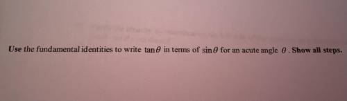 Please help me with this question I don’t understand this (trigonometry) quickly please!!!