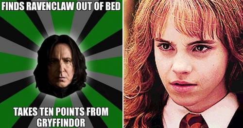 Show me a meme that would make Severus Snape smile