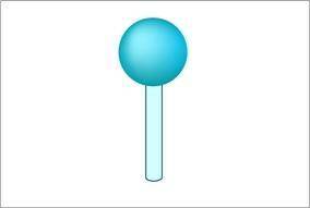 HELP PLEASEE!!!

Norman is eating a lollipop like the one shown. Which of the following formulas w