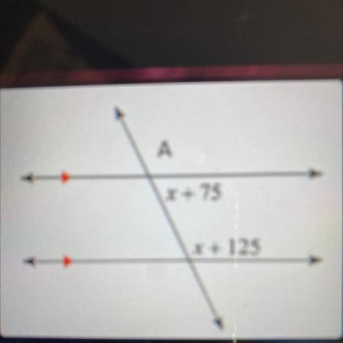 Find the measure of angle A. Pls:)