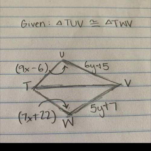 Find the measure of angle TUV