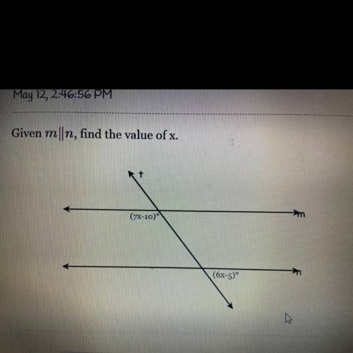 Find the value of x pls I’ll give brainleist.