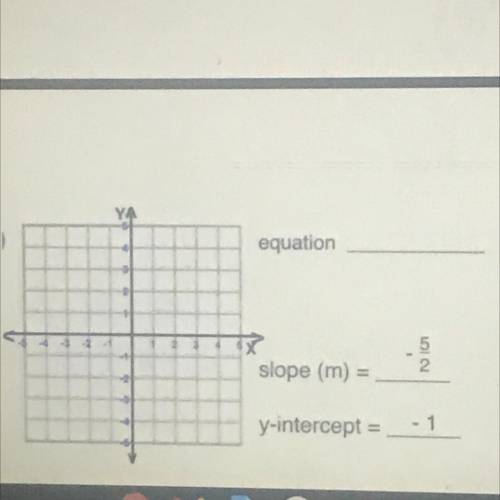 Find the slope of this image plz due today helpp