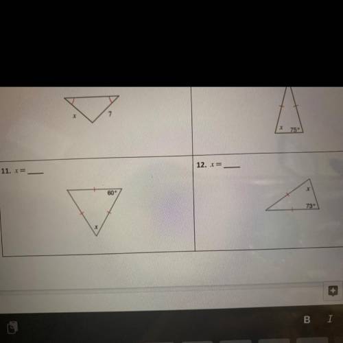 I need help with these! These are special triangles :)