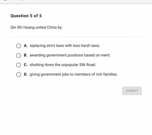 Qin Shi Huang united China by