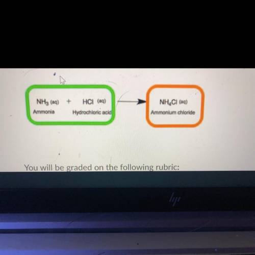 Look at the diagram below. According to the diagram, what substance(s) are the

reactant(s)? What