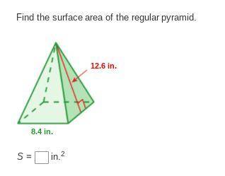 Could someone please explain how to find the surface area of a pyramid?

You don't have to explain