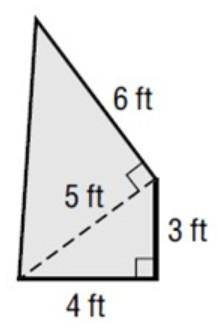 Find the area of this figure.