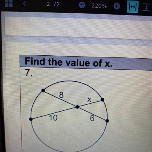 Find the value of X￼