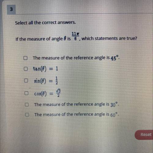 Select all the correct answers.

If the measure of angle 8 is Th, which statements are true?
The