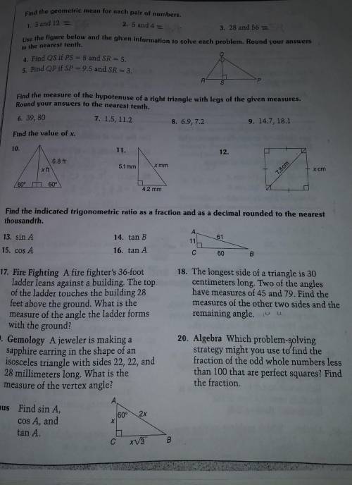 Necesito ayuda con esta tarea de matemáticas por favor es para hoy y no la entiendo​