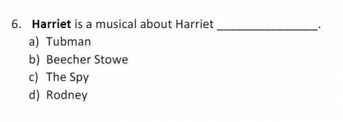 MUSICAL THEATER HARRIET