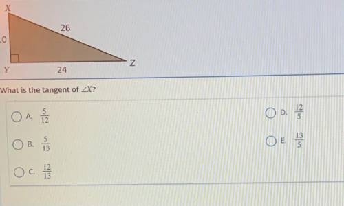 Please help
What is the tangent