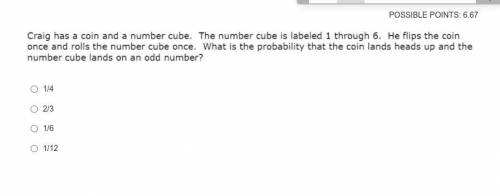 Please answer ASAP (middle school) (probability)