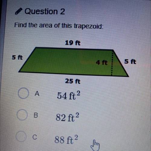 Fin the area of this trapezoid