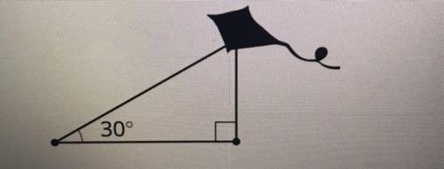 Please can someone help me to solve this (picture)

1. Samuel is out with a kite. When he takes a