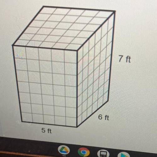 What's the volume of the rectangular prism