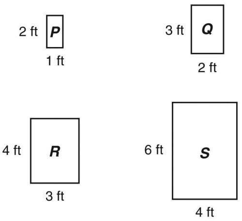 PLEASE HELP! 20 POINTS!!

The tops of two tables in a furniture store are similar rectangles as sh