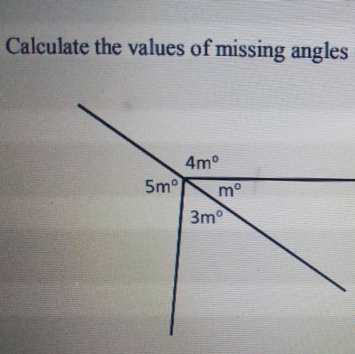 Please help what is the value of m:3m:4m:5m:​