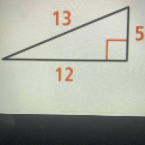 14. What is the measure of the largest acute angle in

the right triangle shown?
Please help,will