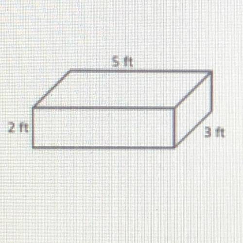B. Use Jack s method to find the volume of this right rectangular prism.