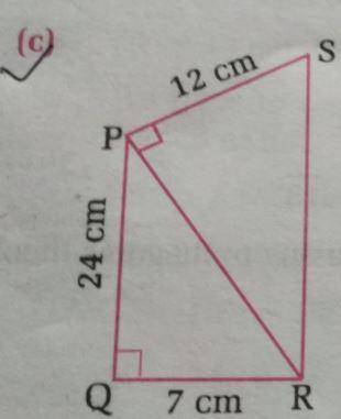 Find the missing sides from the right-angled triangles given below. step by step