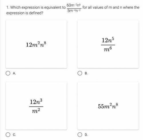 Which expression is equivalent.