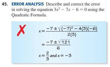 Hint: Chapter 9.5. Use the quadratic formula