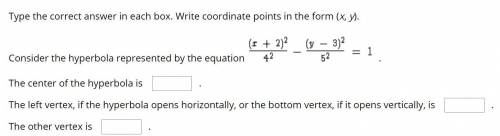 Type the correct answer in each box. Write coordinate points in the form (x, y).