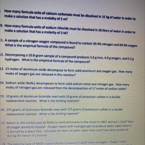 Please help answering just one due at 9:30
