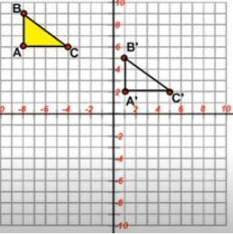 Prove triangle ABC is congruent to triangle A'B'C' by transformation

ABC Coordinates: A(8,6), B(-