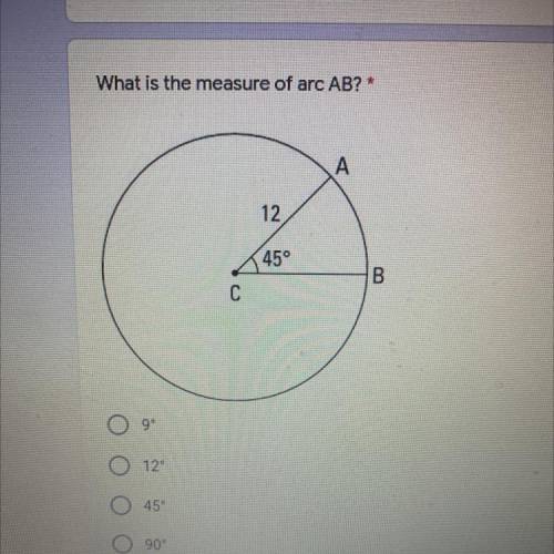 PLEASE HELP!!
WILL MARK BRAINLIEST!
What is the measure of arc AB?