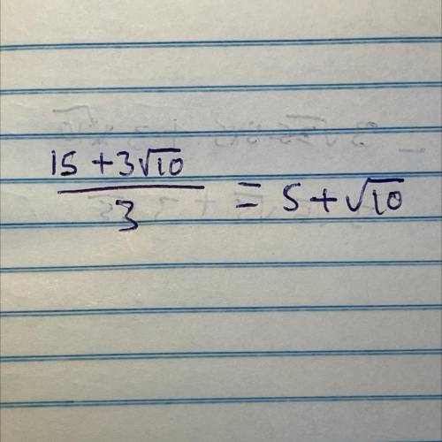Help pls i dont understand rationalize the denominator . Why is the ans that and how do you get it