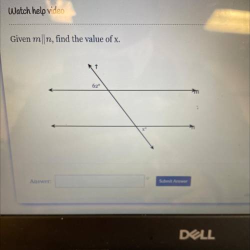 Given m n, find the value of X.