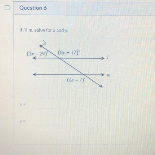 I need to know x and y for this question. PLEASE HELP