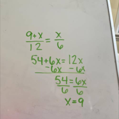 I have to solve for x in a diagram. it is a right triangle, cut into a smaller right triangle and a