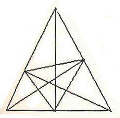 How many triangles are there in the picture? 
Clue, there are more than 30.
