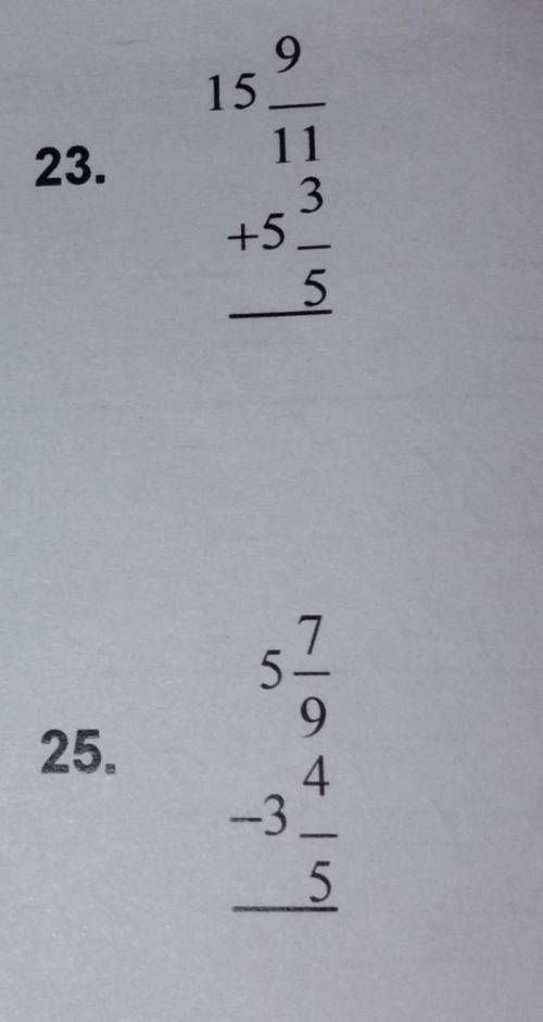 Please help me solve this fractions. (show your work)​