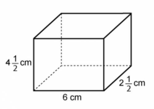 First to answer gets brainiest

What is the volume of the prism?
Enter your answer in the box as a