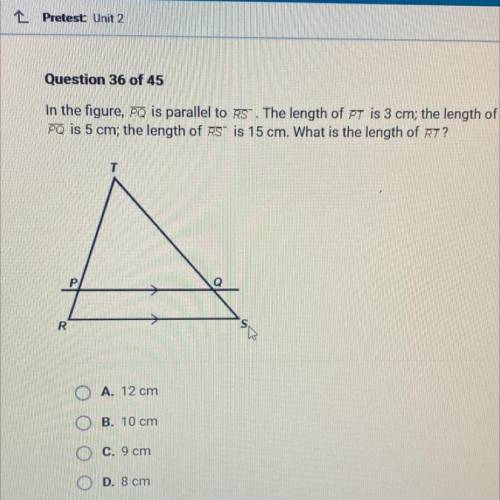 What is the length of RT?