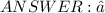 \huge\mathsf\purple{ANSWER}:—