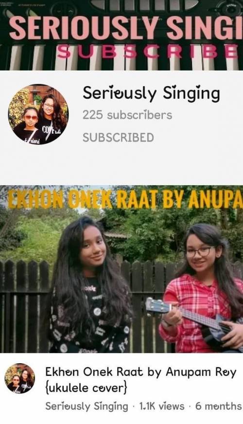 IM GIVING A LOTTA POINTS IF U SUBSCRIBE TO MY CHANNEL! its called 'seriously singing' and it would m