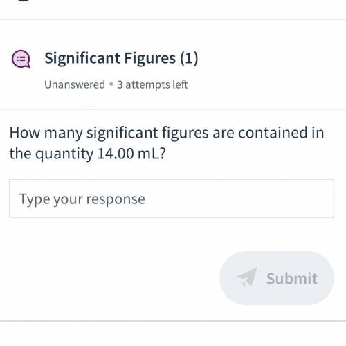 How many significant figures are contained in the quantity 14.00 mL?