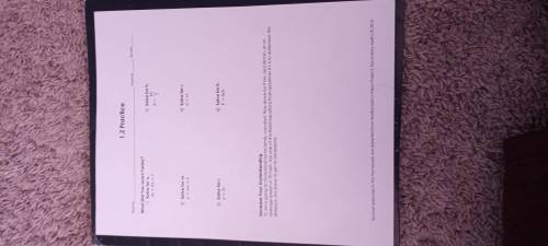 Help me answer my homework