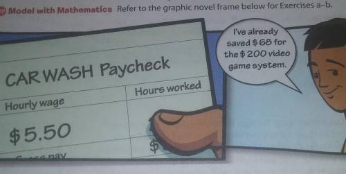 Worth 20 Points!

Question : refer to the graphic novel frame below for exercises a-b a. how many